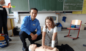 Pflasterpass Erste Hilfe Kurs in der Grundschule