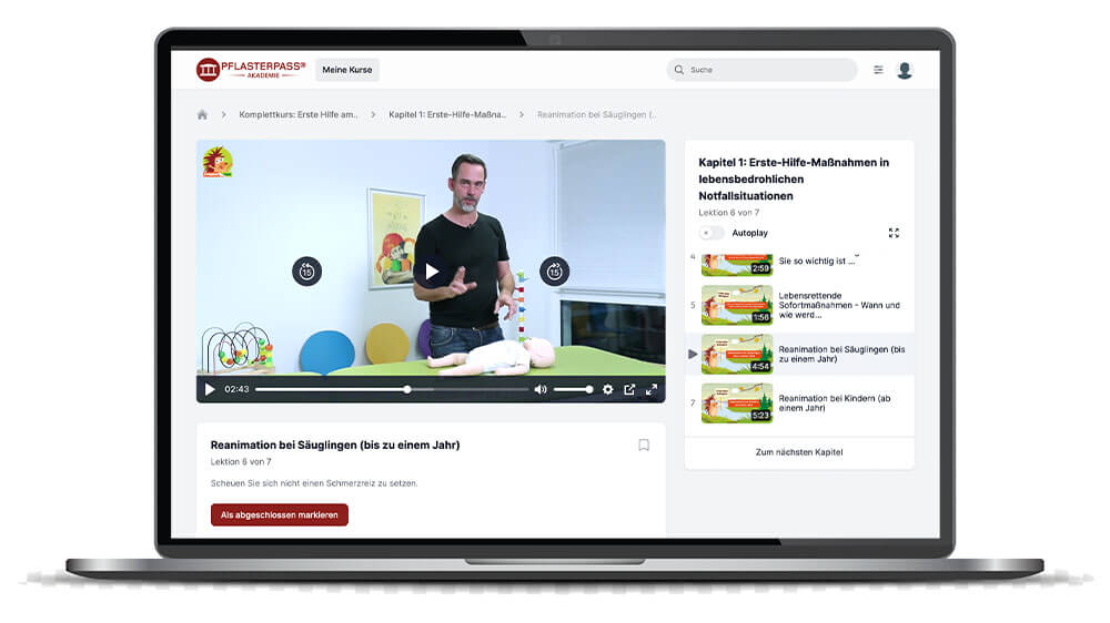 Pflasterpass® -Akademie - Online Videokurs Modul 1