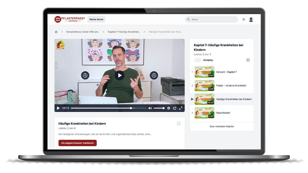 Pflasterpass® -Akademie - Online Videokurs Modul 7